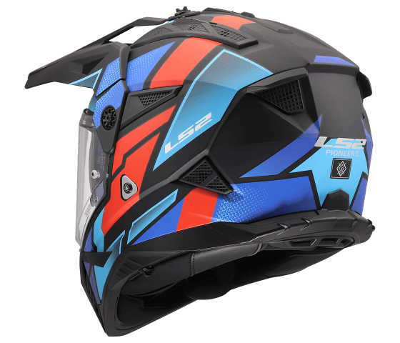 MX702 PIONEER II BLOCK Black Red Blue